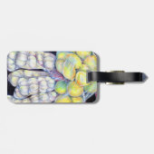 Wonders van de natmarkt bagagelabel (Achterkant horizontaal)