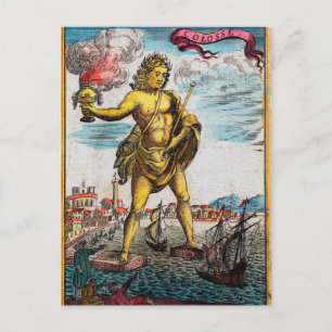 Wonders van de oude wereld briefkaart