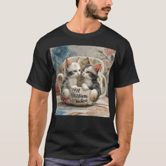 Wonders van de Snorharen: Katachtige Vriendschap i T-shirt