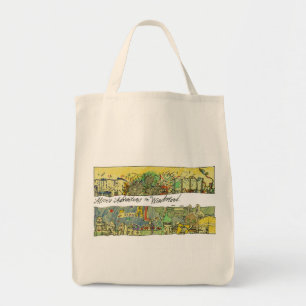 Wonderscapes Alice Organic Grocery Bag Tote Bag
