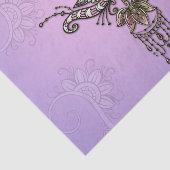 Wondervolle lotus tissuepapier (Detail)