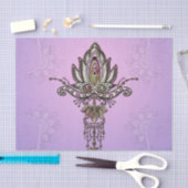 Wondervolle lotus tissuepapier (Craft)