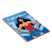 Wondervrouw - Vredesstrijd Notitieboek (Rechterzijde)