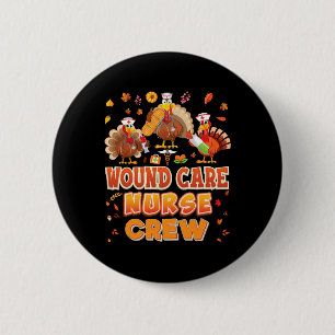Wondverzorgingsverpleegkundigen - Turkse Thanksgiv Ronde Button 5,7 Cm