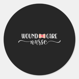 Wondverzorgingsverpleegster Ronde Sticker