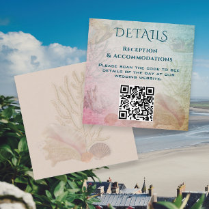 Wonen Zeeen Trouwdetails QR code Square Informatiekaartje