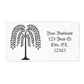 Wonende Wilde Silhouette Thunder_Cove Etiket (Voorkant)