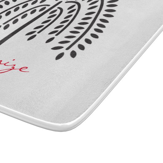 Wonende Wilde Silhouette Thunder_Cove Snijplank (Hoek)