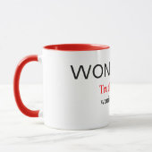 WONI RADIO TRUTH MUSIC COMBO MUG (Gauche)