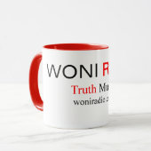 WONI RADIO TRUTH MUSIC COMBO MUG (Devant gauche)