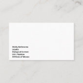 Woning | Squeegee-logo | Schoonmaken Visitekaartje (Achterkant)