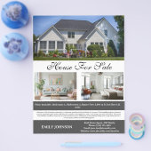 Woning te koop flyer (Enkel)