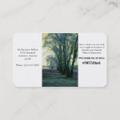 Woningbomen Visitekaartje (Achterkant)