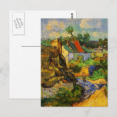 Woningen bij auvers briefkaart (Voorkant / Achterkant)