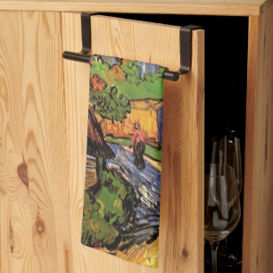 Woningen in Auvers door Vincent van Gogh Theedoek