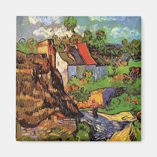 Woningen in Auvers, fijne kunst van Vincent van Go Magneet