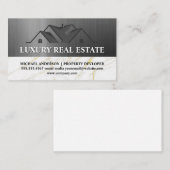 Woningen | Onroerend goed Visitekaartje (Voorkant / Achterkant)