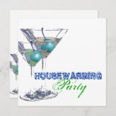 Woningende cocktailparty CUSTOMIZE Kaart (Voorkant / Achterkant)