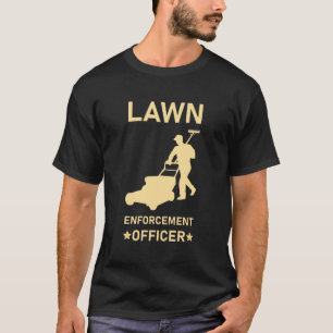 Woninghandhavingsfunctionaris, tuinbouwmaaier t-shirt