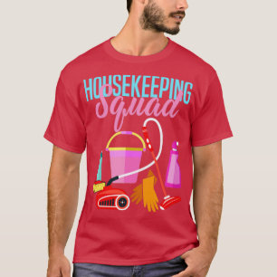 Woningopslag Woonhuisvrouw Lente T-shirt