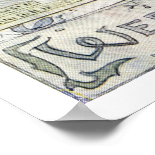 Woningspaden van Anne Anderson Poster (Hoek)