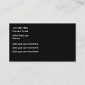 Woningverbouwing en constructie Visitekaartjes (Achterkant)