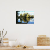 Woningwilg door het meer poster (Keuken)