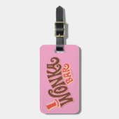 Wonka Bar Logo Bagagelabel (Voorkant verticaal)
