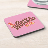 Wonka Bar Logo Bier Onderzetter (Linkerzijde)