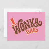 Wonka Bar Logo Briefkaart (Voorkant / Achterkant)