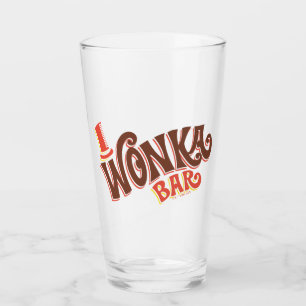 Wonka Bar Logo Glas