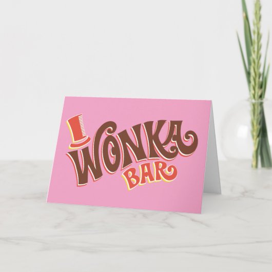 Wonka Bar Logo Kaart (Voorkant)