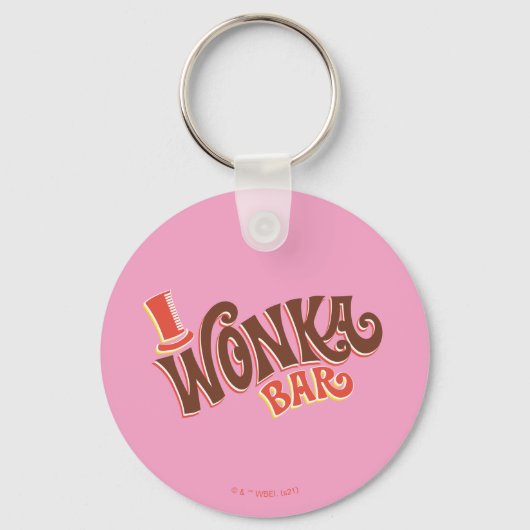 Wonka Bar Logo Sleutelhanger (Voorkant)