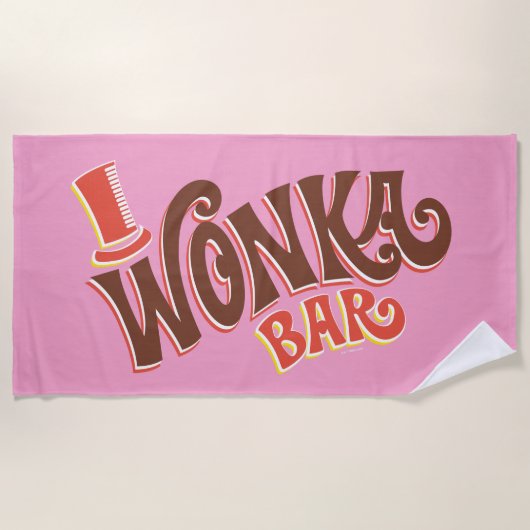 Wonka Bar Logo Strandlaken (Voorkant)