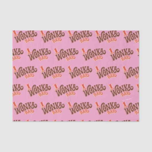 Wonka Bar Logo Tissuepapier (Voorkant)