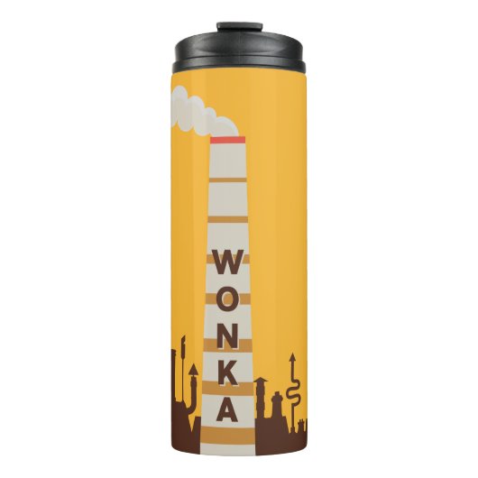 Wonka Factory Silhouette Thermosbeker (Voorkant)
