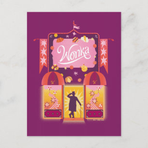 Wonka Snoep Store Graphic Briefkaart