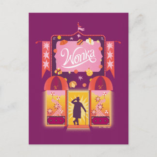 Wonka Snoep Store Graphic Briefkaart