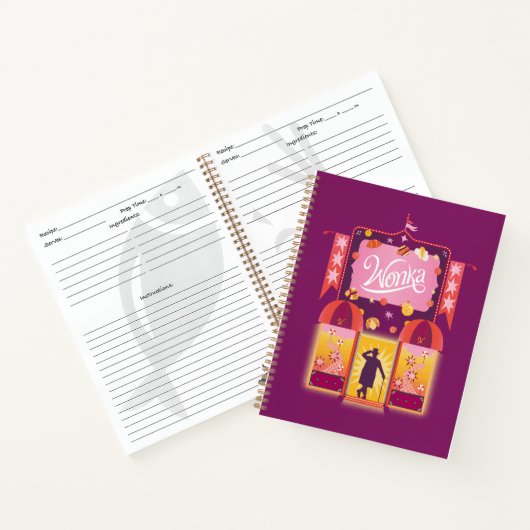 Wonka Snoep Store Graphic Notitieboek (Binnen)