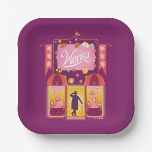 Wonka Snoep Store Graphic Papieren Bordje
