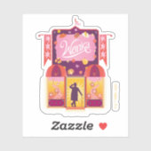 Wonka Snoep Store Graphic Sticker (Vel)