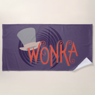 Wonka Spiraal Logo Strandlaken