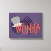 Wonka Spiral Logo Canvas Afdruk (Voorkant)