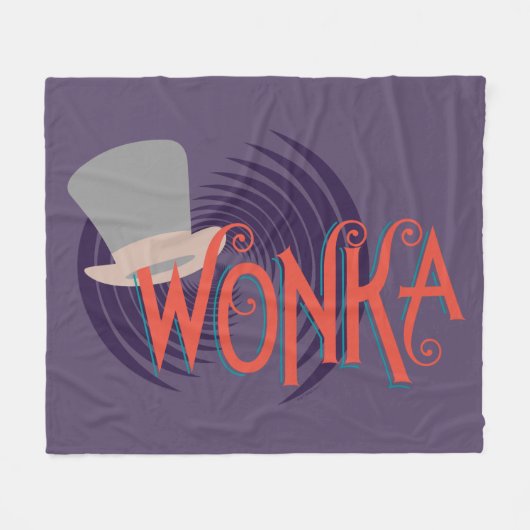 Wonka Spiral Logo Fleece Deken (Voorkant (Horizontaal))