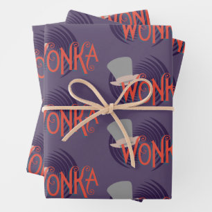 Wonka Spiral Logo Inpakpapier Vel