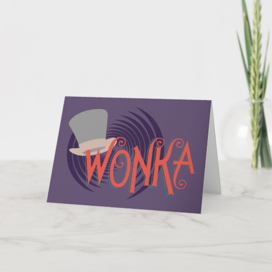 Wonka Spiral Logo Kaart (Voorkant)