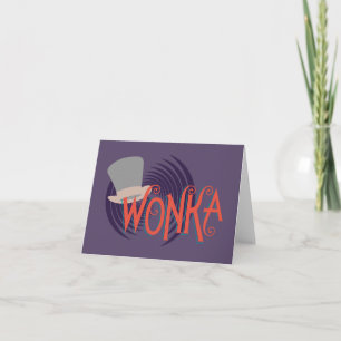 Wonka Spiral Logo Notitiekaartje