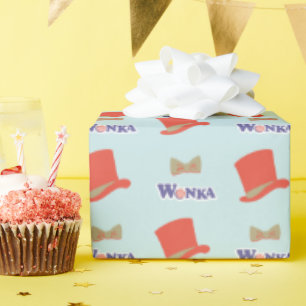 Wonka Top Hat & Bow Stropdas Cadeaupapier