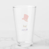 Wonka Top Hat & Bow Stropdas Glas (Achterkant)