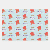 Wonka Top Hat & Bow Stropdas Inpakpapier Vel (Voorkant 3)